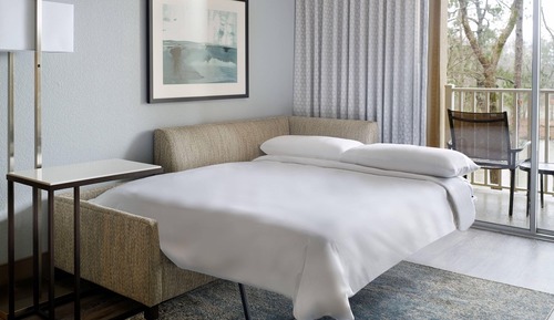 Suite, 1 cama de matrimonio grande con sofá cama, vistas al lago