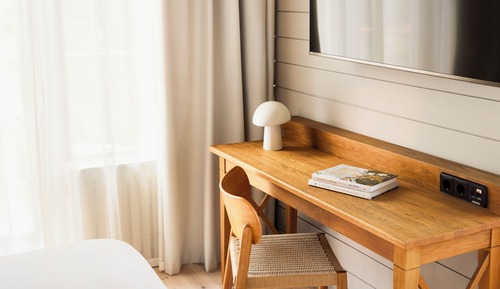 Habitación superior, vistas al mar