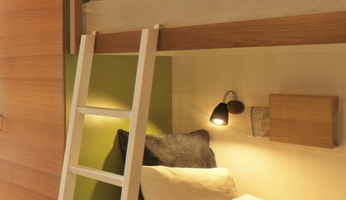 Habitación cuádruple, baño compartido (In Corridor)