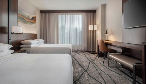 Habitación, 2 camas de matrimonio, no fumadores