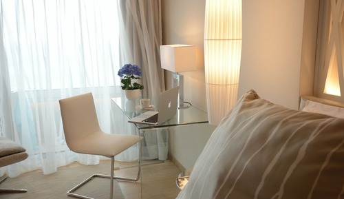 Habitación exclusiva, vistas al mar