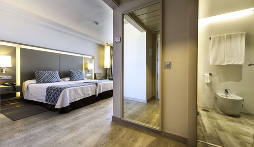 Habitación estándar doble de uso individual, balcón