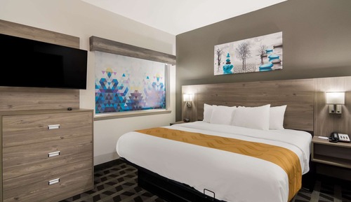 Suite, 1 cama de matrimonio grande con sofá cama, accesible para personas con discapacidad