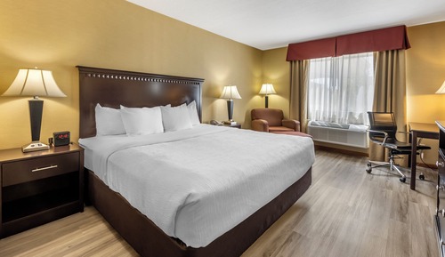 Habitación, 1 cama de matrimonio grande, no fumadores, bañera de hidromasaje