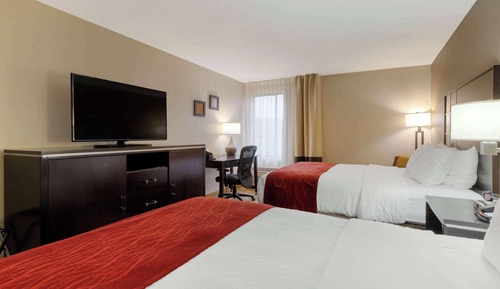 Habitación, 2 camas de matrimonio, no fumadores