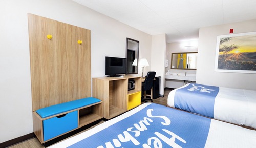 Habitación estándar, 2 camas de matrimonio