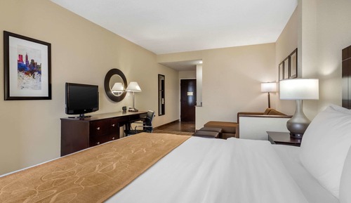 Suite, 1 cama de matrimonio grande con sofá cama, no fumadores