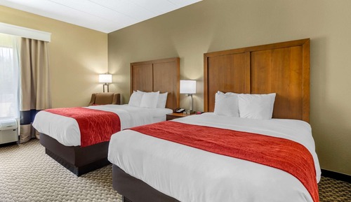 Habitación, 2 camas de matrimonio, no fumadores