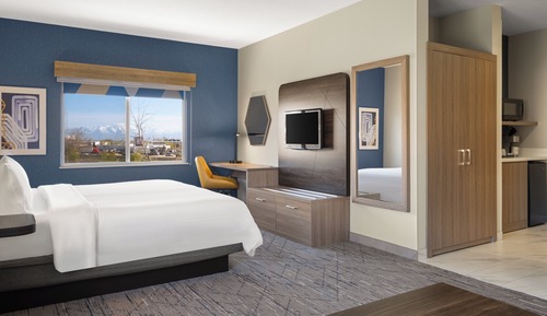 Suite, 1 cama de matrimonio grande con sofá cama