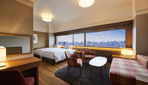 Habitación Deluxe con 2 camas individuales, no fumadores (No Tower View)