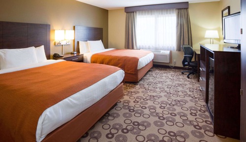 Habitación, 2 camas de matrimonio, no fumadores