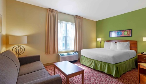 Estudio Deluxe, 1 cama de matrimonio, no fumadores, frigorífico y microondas