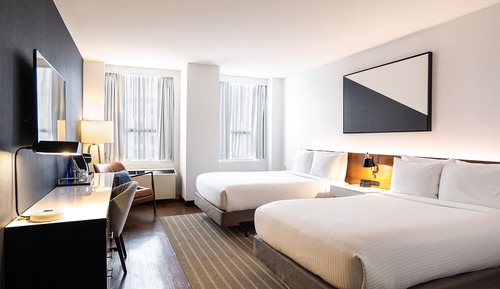 Estudio, 2 camas dobles (Double)