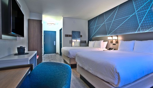 Habitación estándar, 2 camas de matrimonio, no fumadores