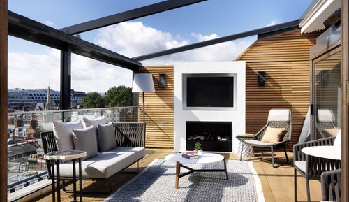 Suite, 1 cama de matrimonio grande, terraza