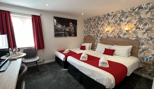 Habitación estándar, varias camas, no fumadores