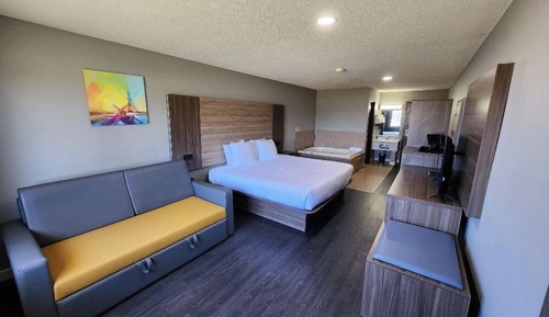 Suite, 1 cama de matrimonio grande con sofá cama, no fumadores