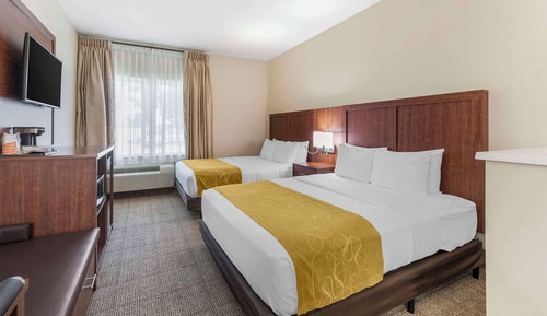 Habitación, 2 camas de matrimonio, accesible para personas con discapacidad, no fumadores