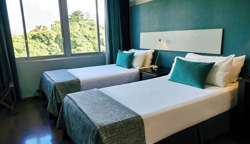 Habitación doble, en esquina