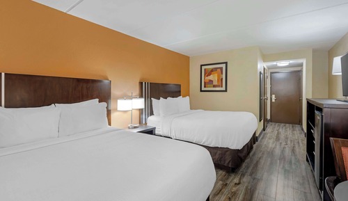 Habitación estándar, 2 camas de matrimonio, accesible para personas con discapacidad, no fumadores