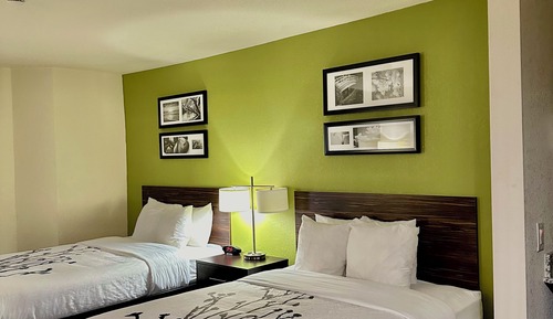 Habitación estándar doble, 2 camas dobles, no fumadores