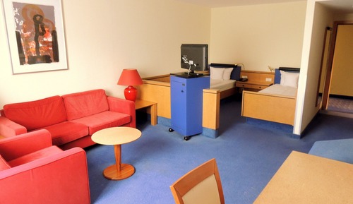 Habitación con 2 camas individuales