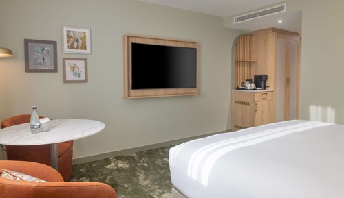 Habitación superior, 1 cama de matrimonio grande