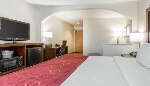 Suite estudio estándar, 1 cama de matrimonio grande con sofá cama