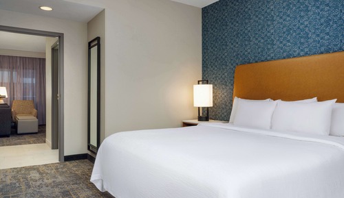 Suite, 1 cama de matrimonio grande (Mobility & Hearing, Roll-in Shower)