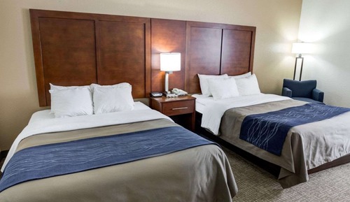 Habitación estándar, 2 camas de matrimonio, no fumadores