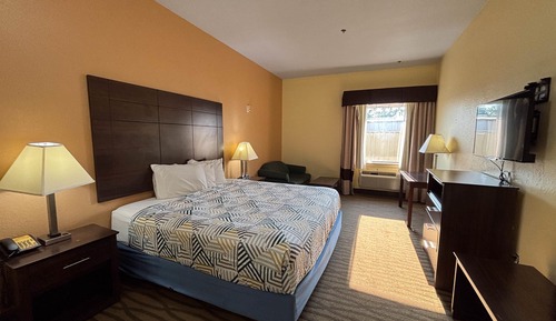 Habitación estándar, 1 cama de matrimonio grande, no fumadores, frigorífico y microondas