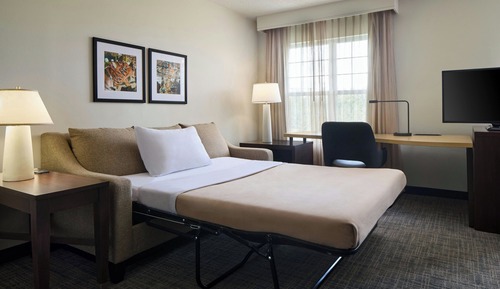 Estudio, 1 cama de matrimonio grande con sofá cama, no fumadores, balcón