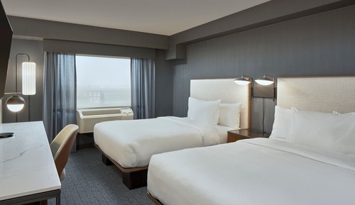 Habitación estándar, 2 camas de matrimonio, no fumadores