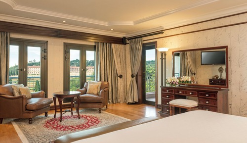 Habitación presidencial, 1 cama de matrimonio grande, vistas a la ciudad, planta ejecutiva