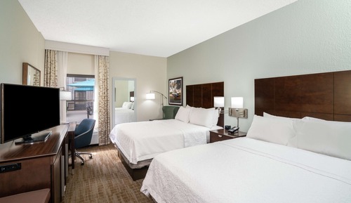 Habitación, 2 camas de matrimonio, no fumadores