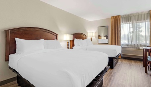 Habitación estándar, 2 camas de matrimonio, no fumadores
