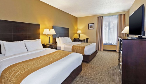 Habitación estándar, 2 camas de matrimonio, no fumadores