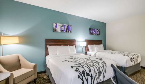 Habitación estándar, 2 camas de matrimonio, no fumadores