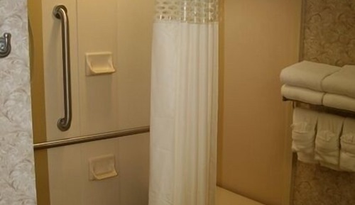 Habitación, 1 cama de matrimonio grande, accesible para personas con discapacidad (Roll In Shower)
