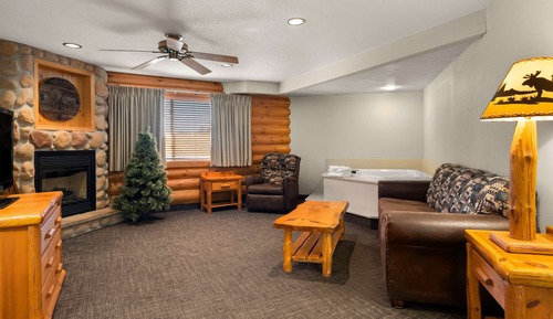 Suite, 1 cama de matrimonio grande, no fumadores, bañera de hidromasaje (Full Kitchen)