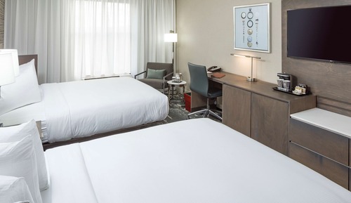 Habitación, 2 camas de matrimonio, no fumadores