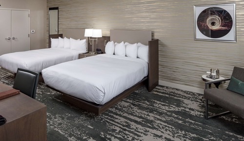 Habitación, 2 camas de matrimonio, no fumadores