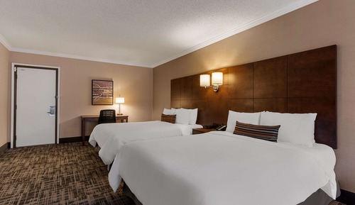 Habitación estándar, 2 camas de matrimonio, no fumadores