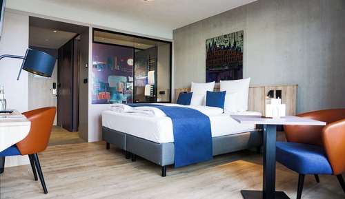 Habitación Deluxe doble, 1 cama de matrimonio grande