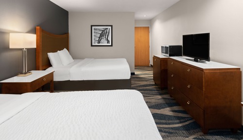 Habitación, 2 camas de matrimonio, no fumadores