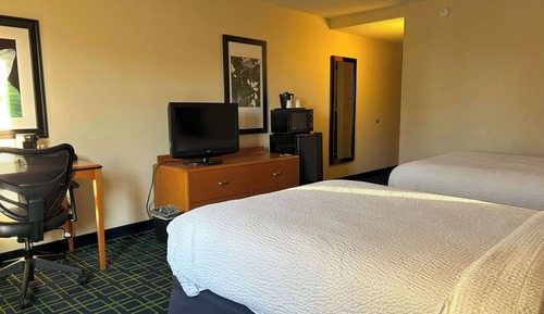 Habitación, 2 camas dobles, no fumadores