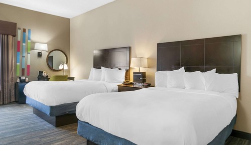 Habitación estándar, 2 camas de matrimonio, no fumadores