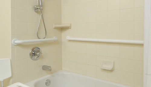 Habitación estándar, 1 cama de matrimonio, accesible para personas con discapacidad (Mobil Tub)