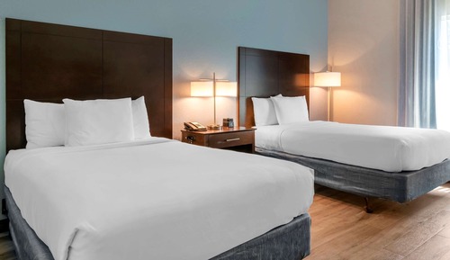 Habitación, 2 camas dobles, accesible para personas con discapacidad, no fumadores