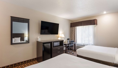 Habitación estándar, 2 camas de matrimonio, accesible para personas con discapacidad, no fumadores